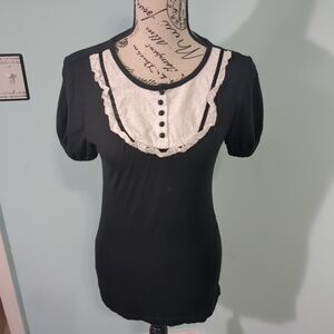 Erin Featherston For Target Blouse lace trim medium
